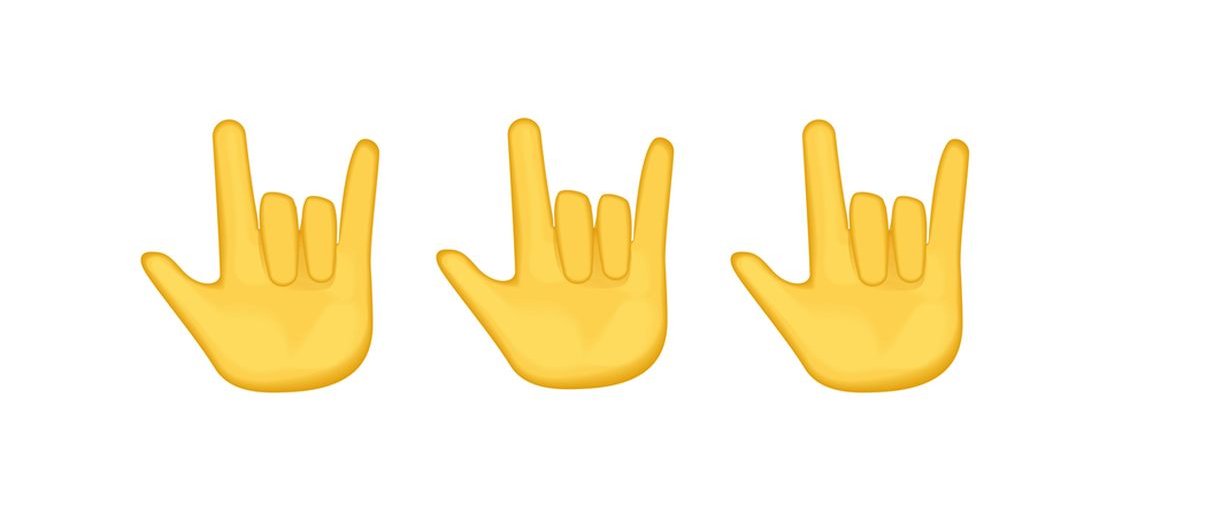 Rocker handzeichen